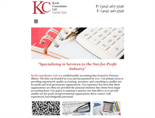 Tablet Screenshot of kochconsultants.com